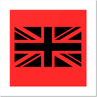 United Kingdom flag Posters and Art